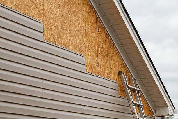 Professional Siding Inspection technician working in Danbury, TX